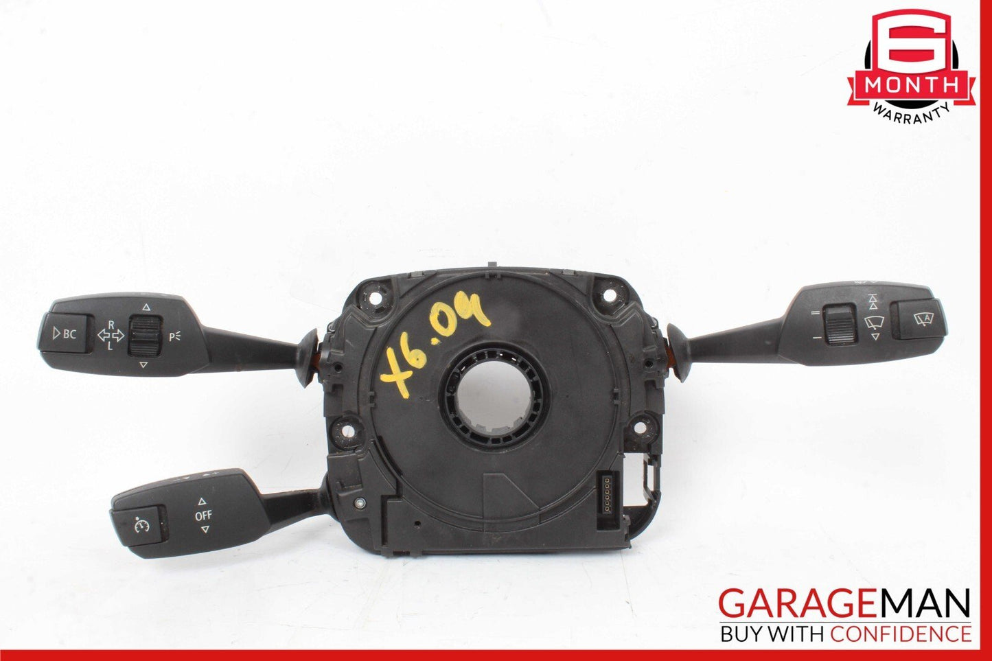 07-13 BMW E70 E71 X5 X6 Clock Spring Wiper Switch Turn Signal Steering Assembly
