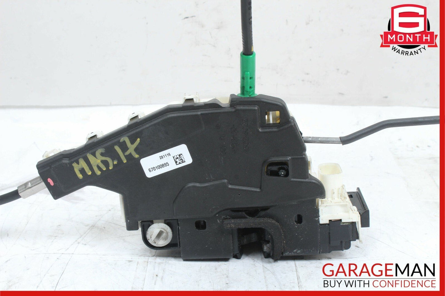 14-17 Maserati Ghibli Rear Right Side Door Lock Latch Actuator Mechanism OEM