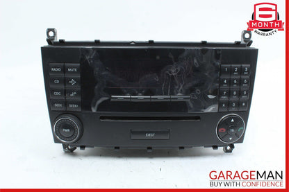 05-07 Mercedes W203 C230 C320 Radio Stereo Audio CD Player Head Unit AM FM OEM