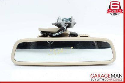 08-14 Mercedes W204 C250 C300 C63 AMG Top Upper Rear View Mirror Assembly Beige