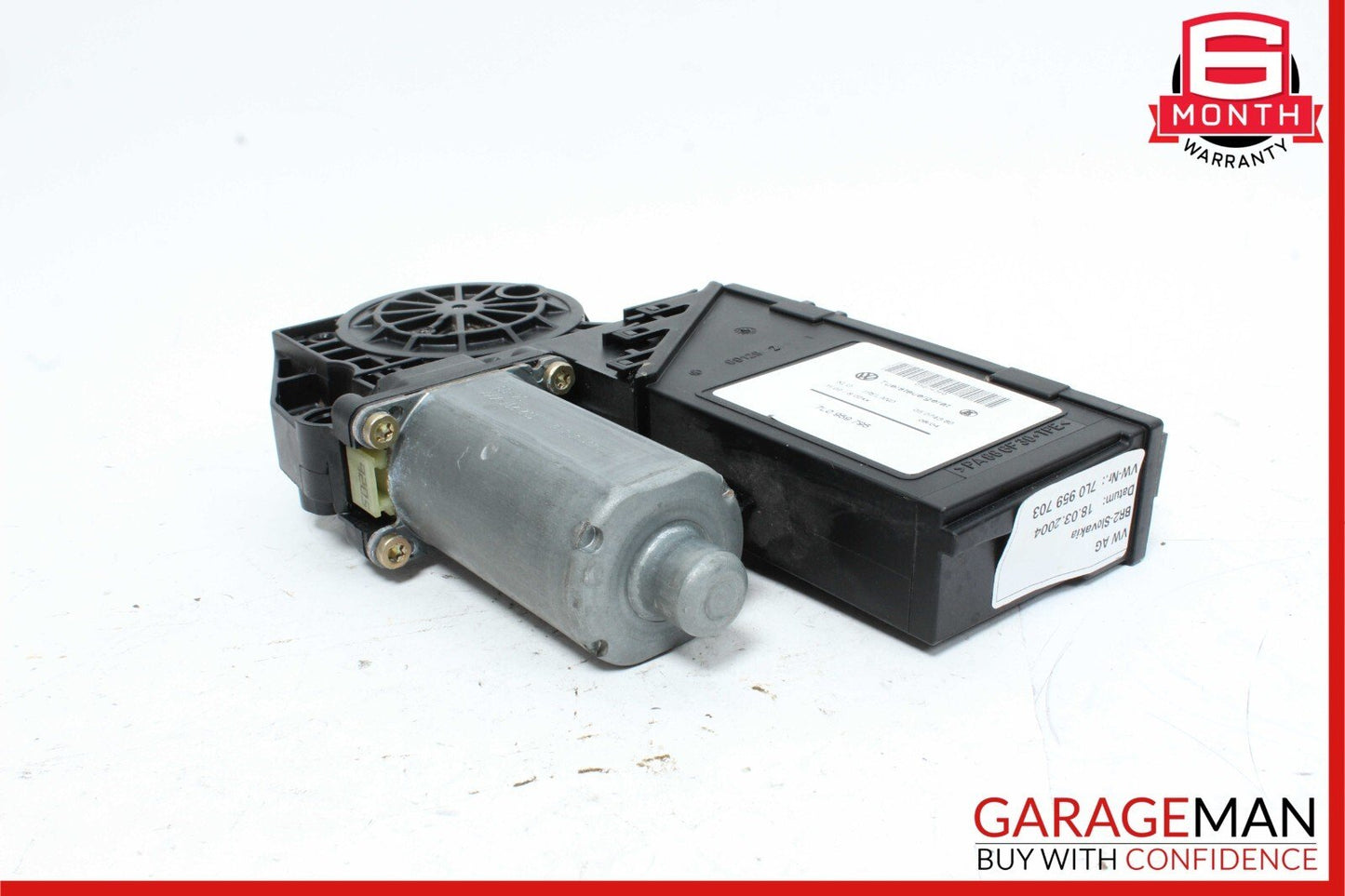 03-10 Porsche Cayenne 955 957 Rear Left Side Door Window Regulator Motor OEM