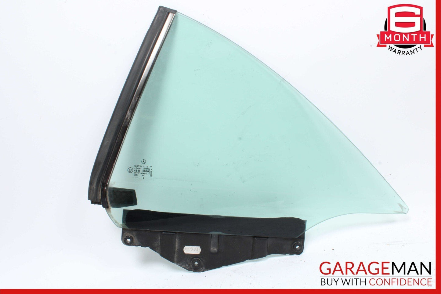 03-12 Mercedes R230 SL550 SL55 AMG Rear Left Side Quarter Window Glass OEM
