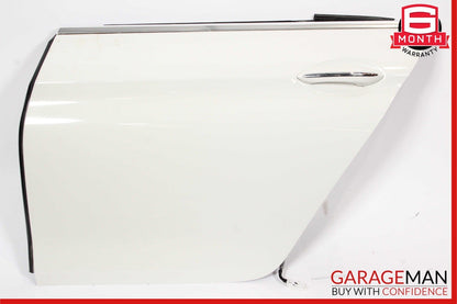 13-19 BMW 650i F06 Rear Left Driver Side Door Exterior Shell White OEM