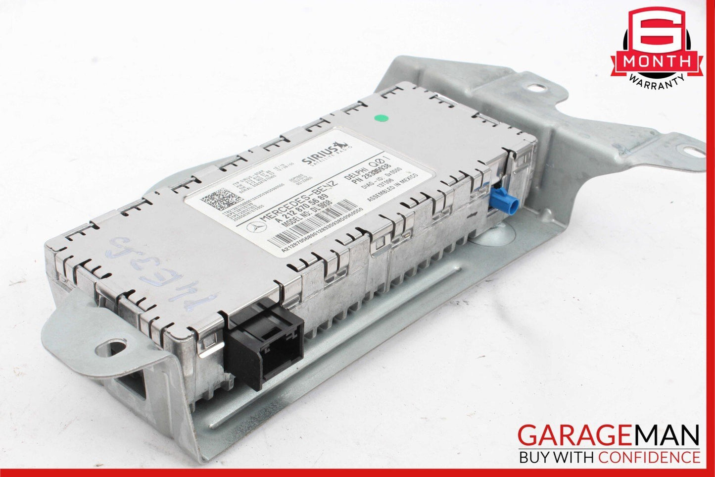 10-16 Mercedes W212 E350 C250 SLK250 Sirius Satellite Radio Receiver Module OEM