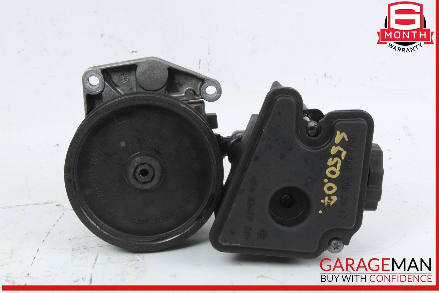 06-09 Mercedes W221 S550 E550 CLS350 Power Steering Pump Reservoir Assembly OEM