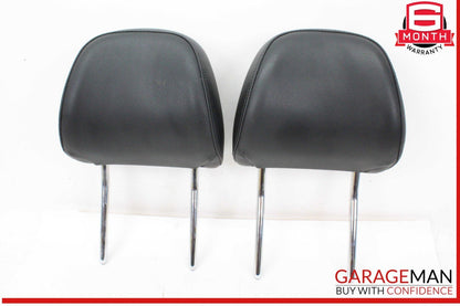 13-17 Audi Q5 A5 Front Left and Front Right Side Head Rest Headrest Black OEM