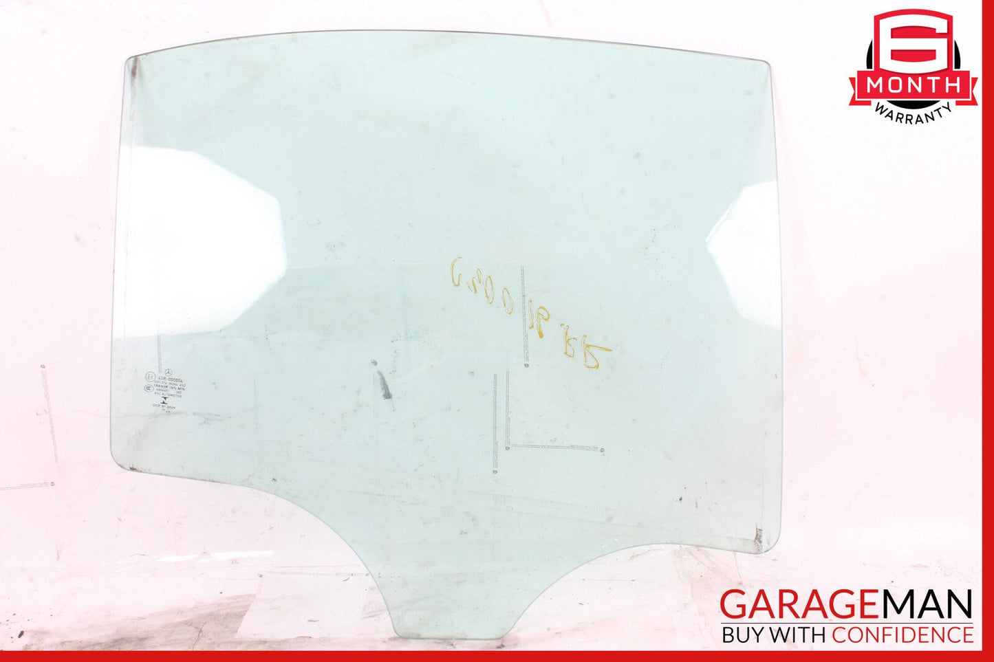 15-21 Mercedes W205 C300 C400 Rear Right Side Door Window Glass OEM
