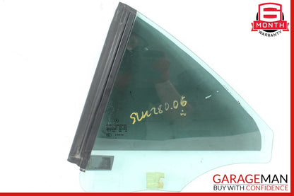 05-11 Mercedes R171 SLK280 Quarter Window Glass Rear Left Driver Side OEM