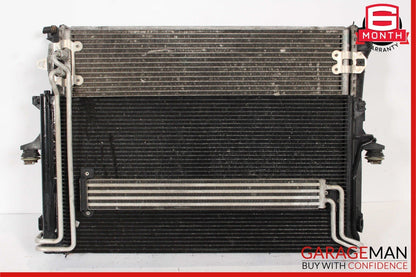 03-06 Porsche Cayenne 955 Engine Motor Cooling Radiator A/C AC Condenser Assy