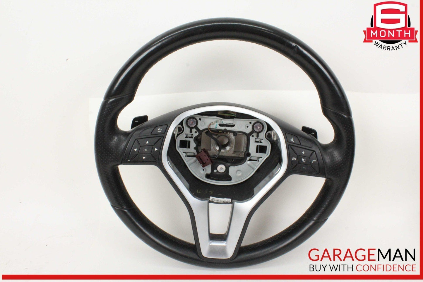 12-18 Mercedes W212 E350 E550 CLS550 Steering Wheel w/ Paddle Shifters OEM