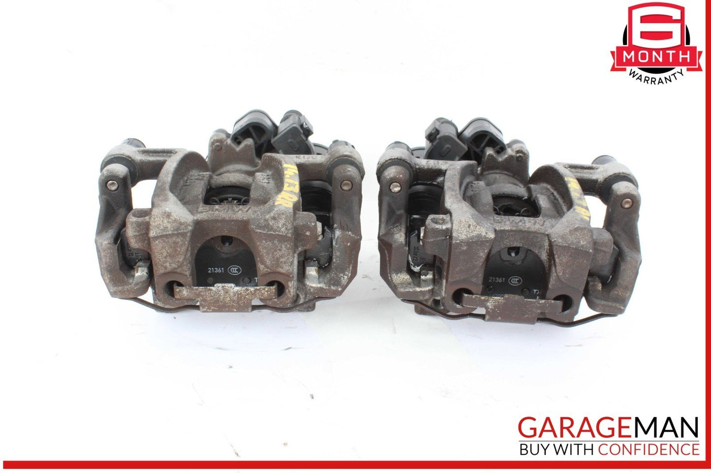 14-21 BMW i3 I01 Hybrid Rear Left & Right Side Brake Calipers Set of 2 OEM