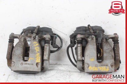 12-19 Mercedes X166 GL450 GLS550 Rear Left & Right Brake Caliper Calipers Set