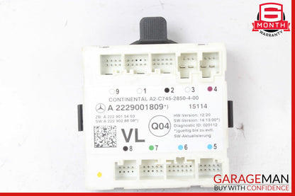 15-18 Mercedes W205 C300 C350e Front Left Side Door Control Module Unit OEM