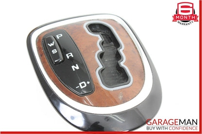 00-06 Mercedes W220 S600 S430 Gear Shifter Bezel Trim Indicator Wood OEM