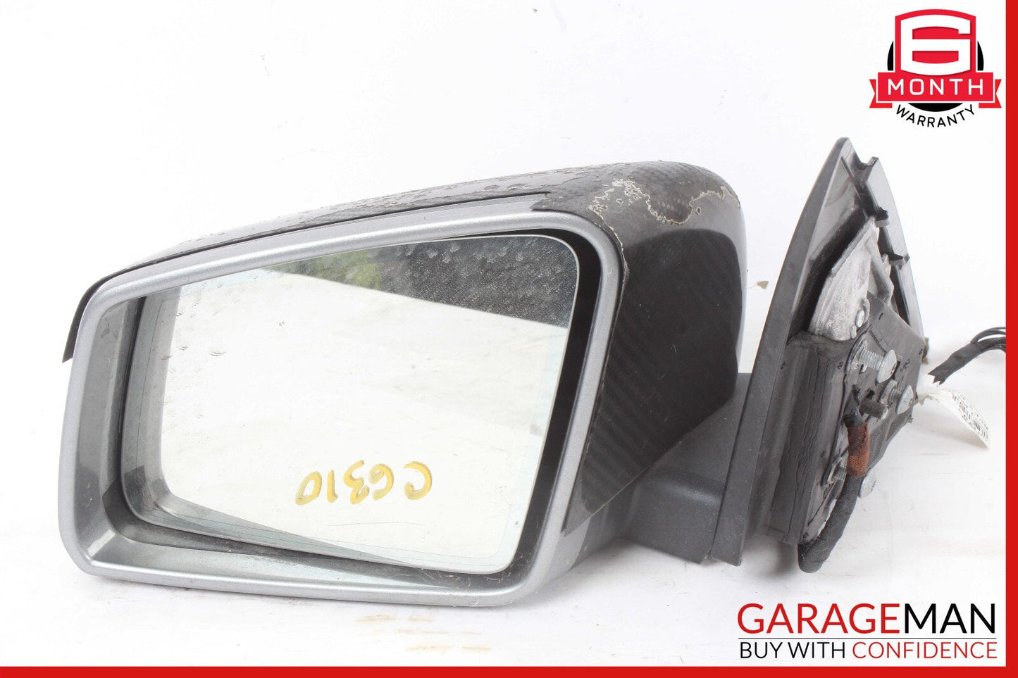 10-11 Mercedes W204 C63 AMG Front Left Side Mirror Door Rear View OEM