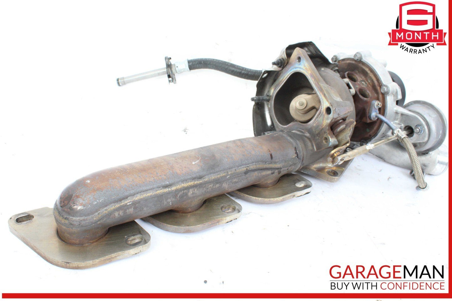 11-16 Mercedes X166 GL550 GL450 Left Turbocharger Turbo Charger Manifold OEM