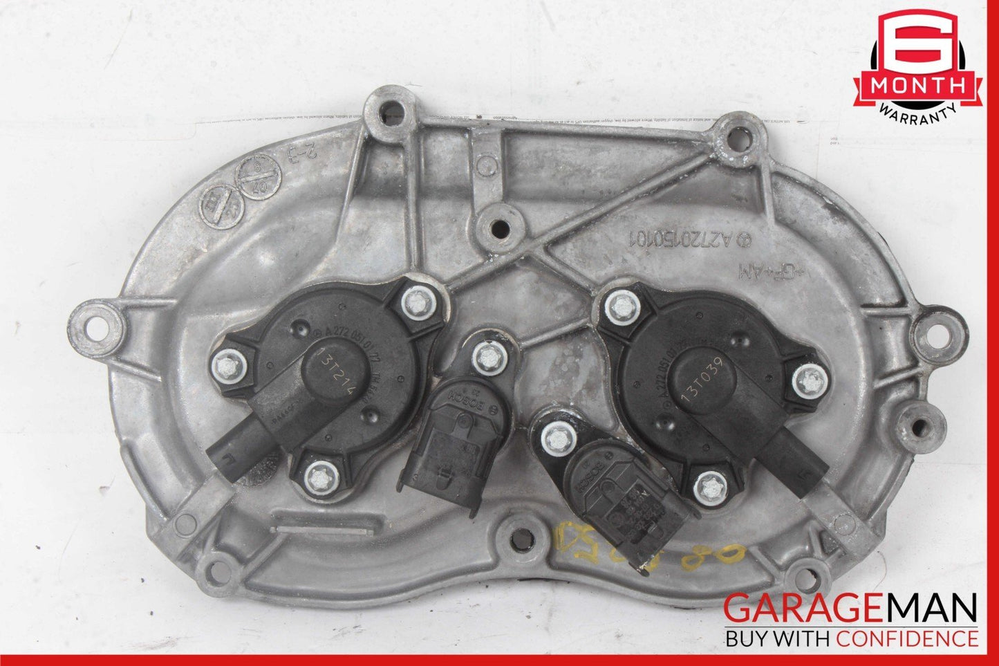 06-13 Mercedes W251 R350 S550 Front Right Engine Timing Chain Cover Plate OEM