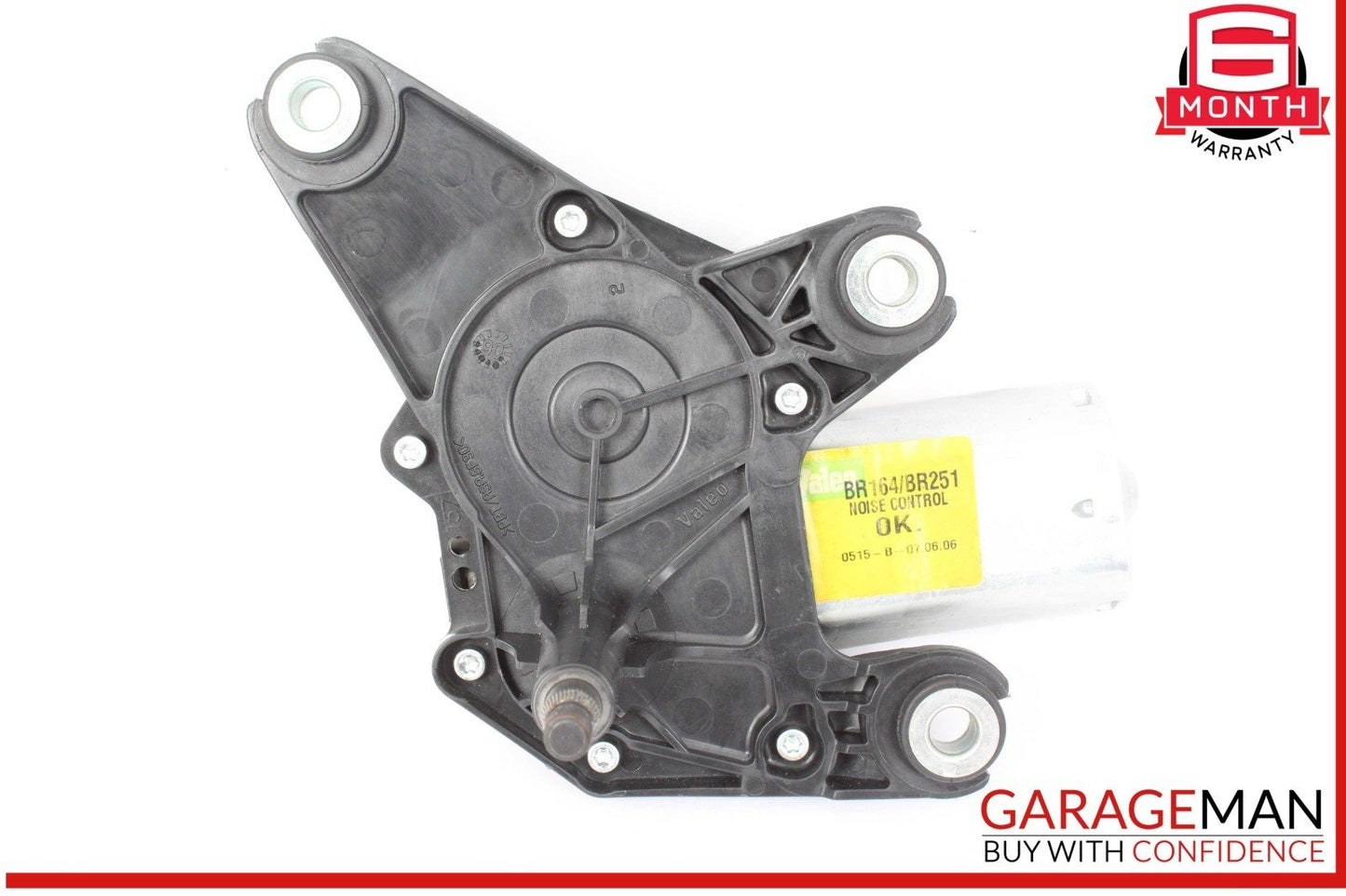06-19 Mercedes W164 ML350 GL450 Rear Glass Windshield Wiper Motor 2518200042
