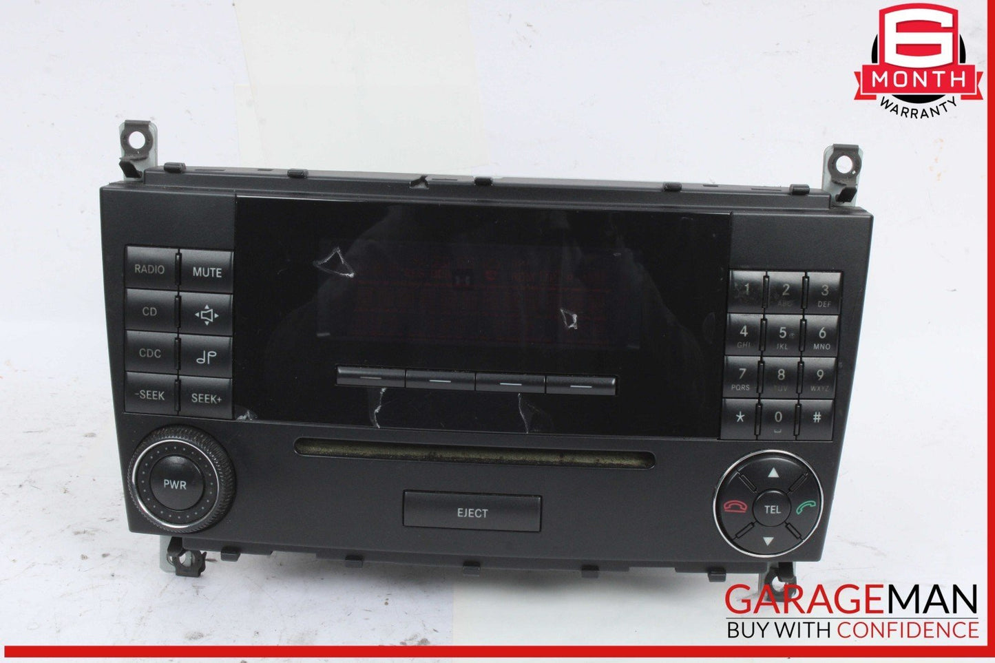 05-07 Mercedes W203 C230 C240 Radio Stereo Audio CD Player Head Unit AM FM OEM