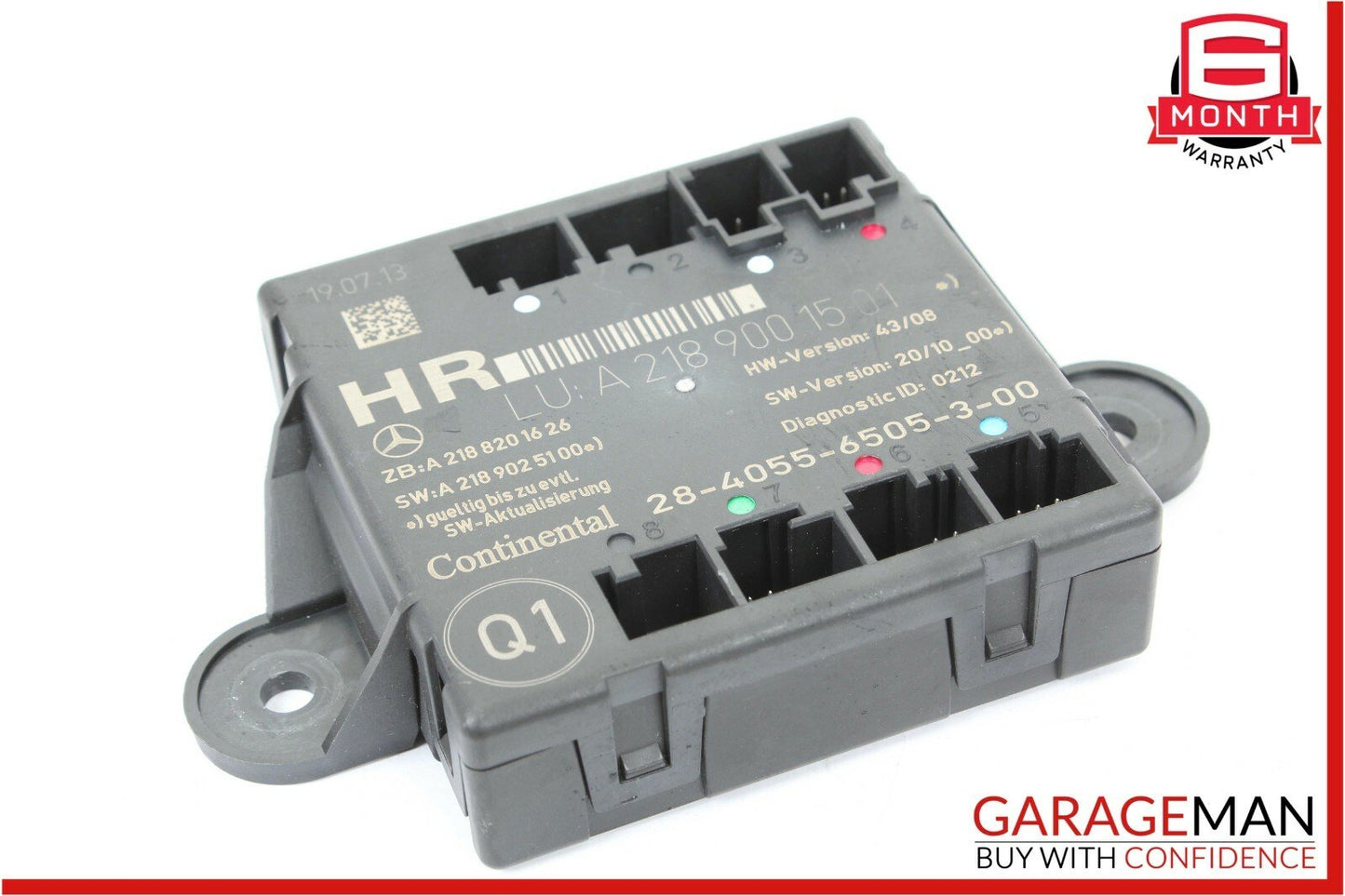 08-14 Mercedes W204 C250 C350 Rear Right Door Control Module 2189001501 OEM
