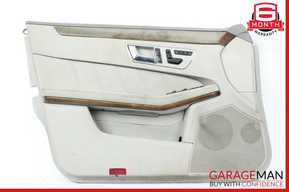 10-13 Mercedes W212 E350 E550 Front Left Driver Side Interior Door Panel OEM