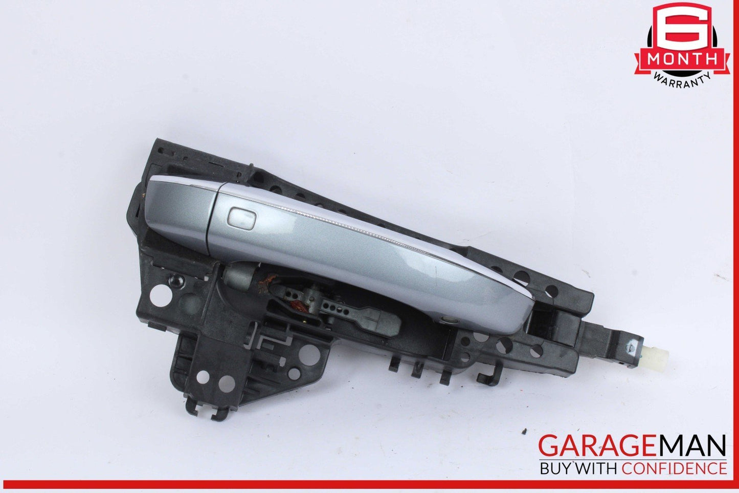 12-18 Audi A7 A6 Right Passenger Side Exterior Door Handle Silver 4H0837886 OEM