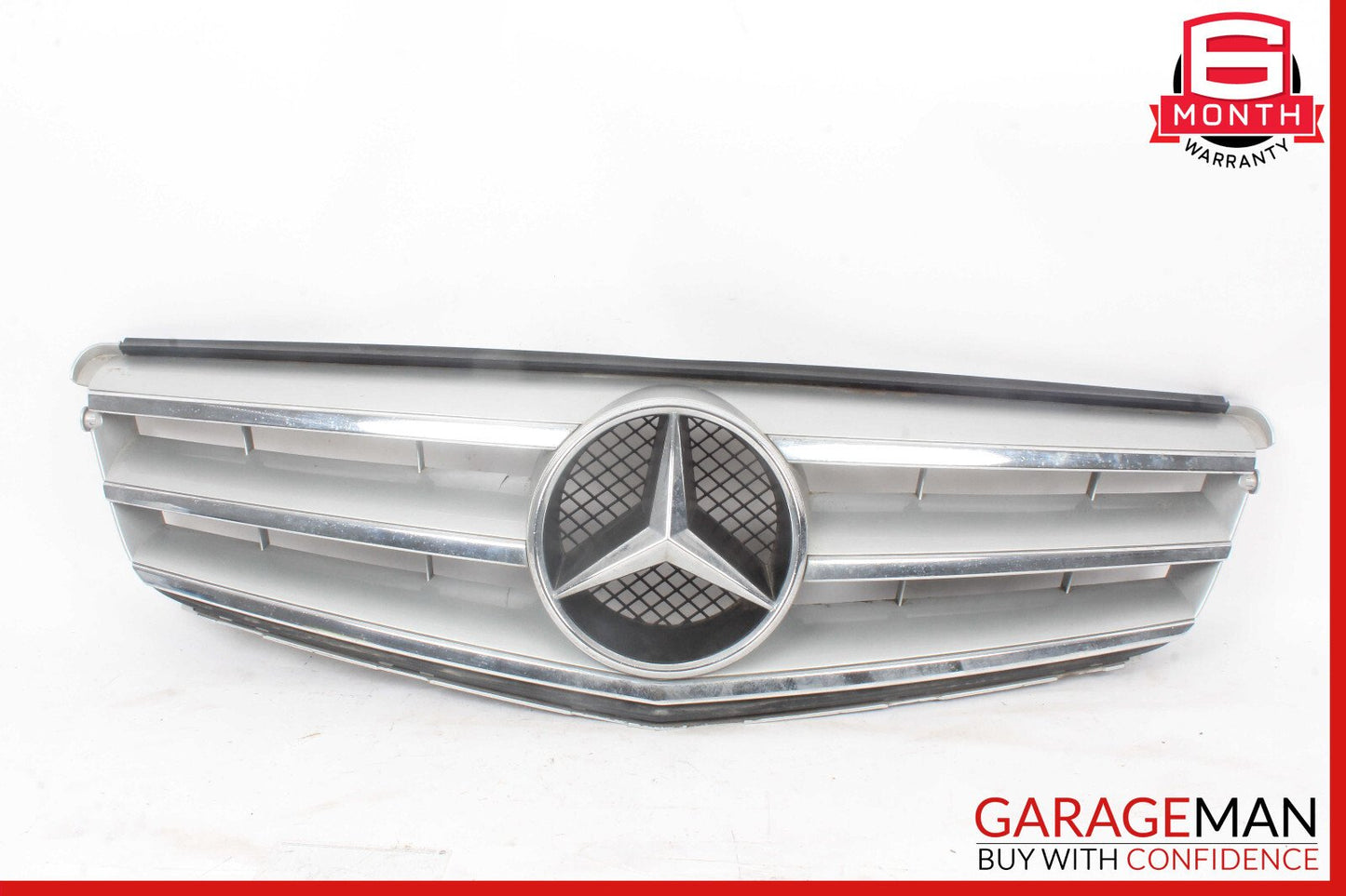 08-14 Mercedes W204 C300 Radiator Center Grill Cover Mesh Panel OEM