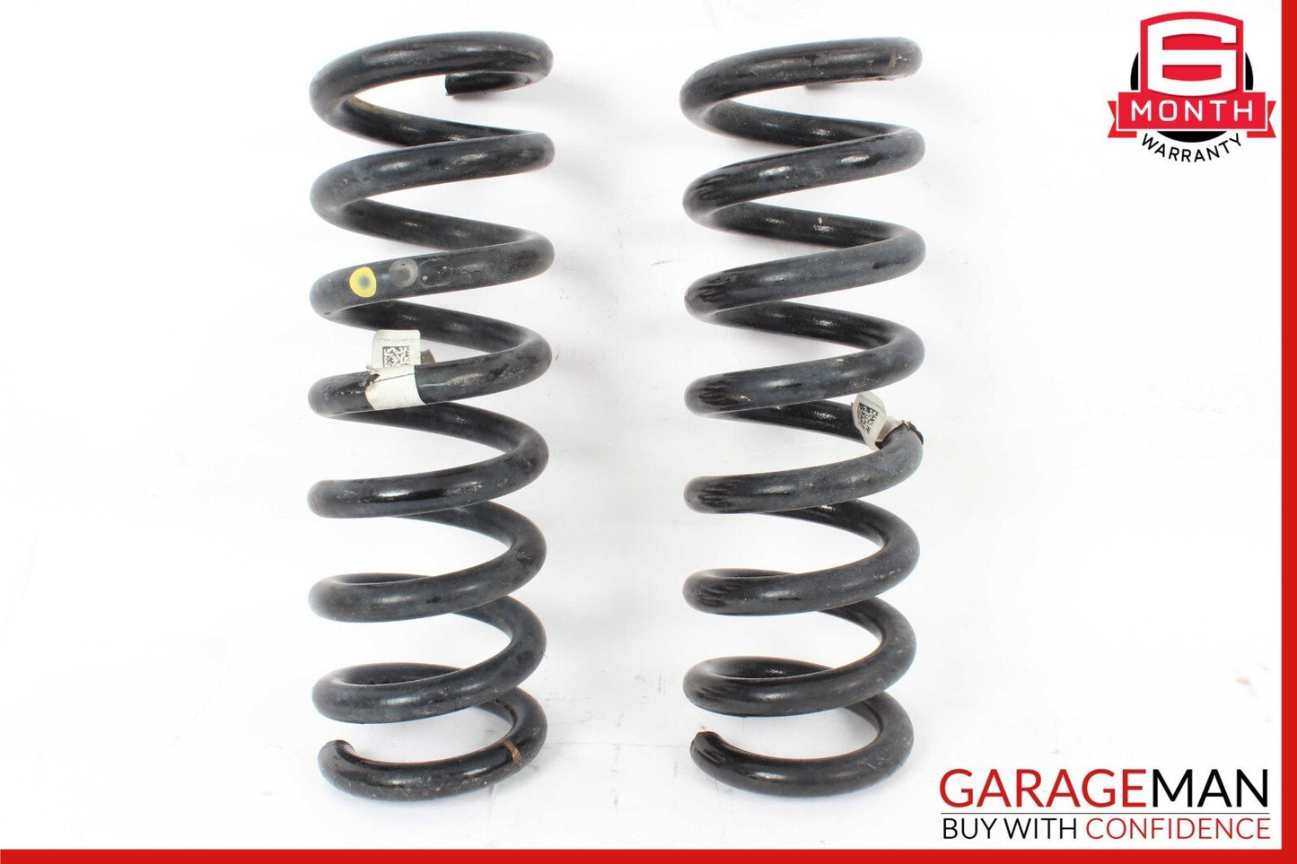 14-17 Maserati Ghibli Rear Right & Left Suspension Coil Spring Absorber Set OEM