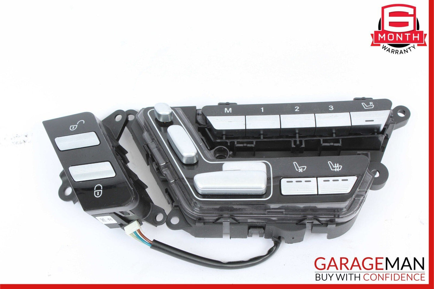07-14 Mercedes W221 S550 CL600 Front Left Seat Controller Switch Set of 2