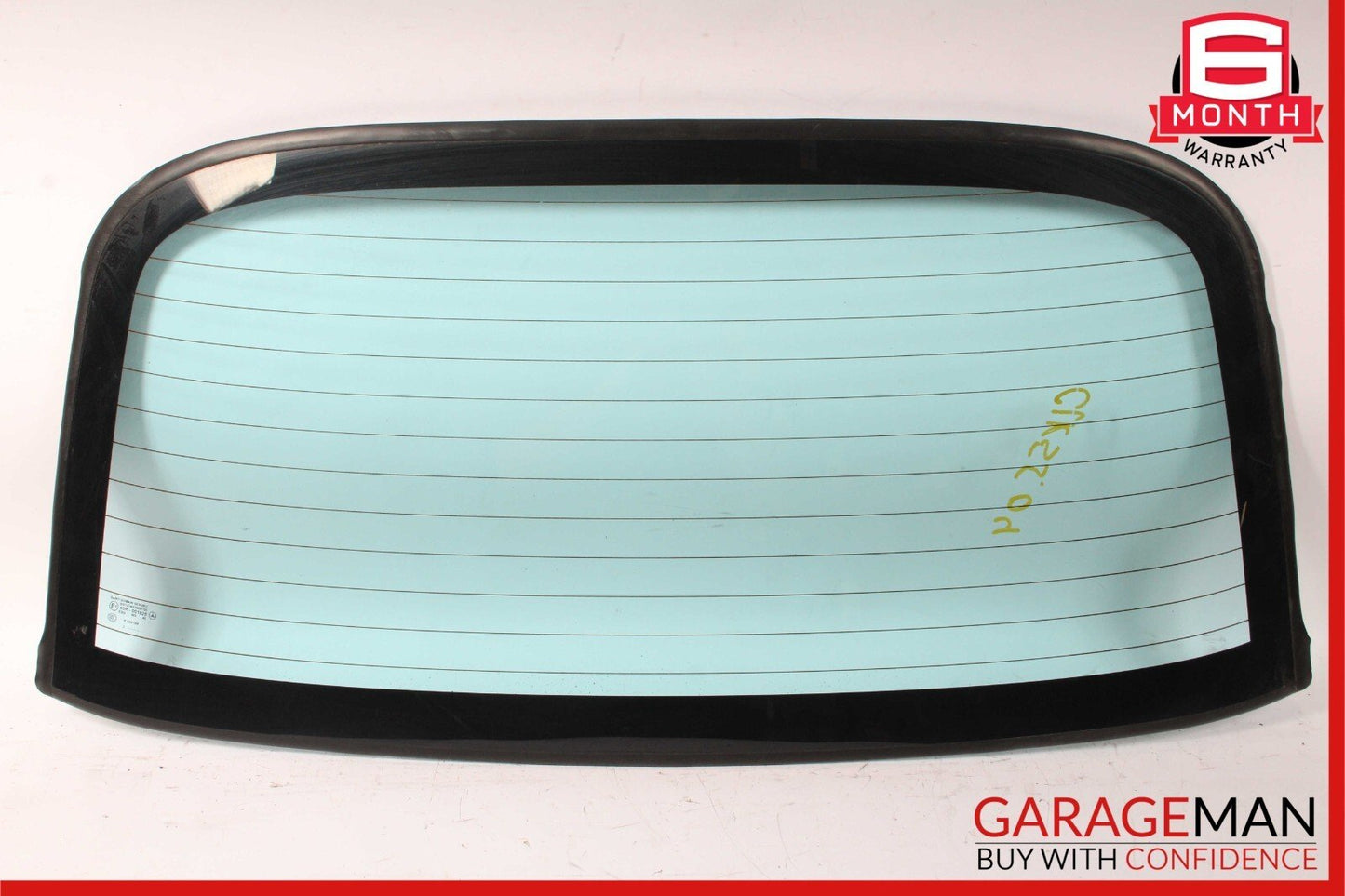 03-09 Mercedes W209 CLK55 AMG Soft Top Convertible Rear Windshield Window Glass