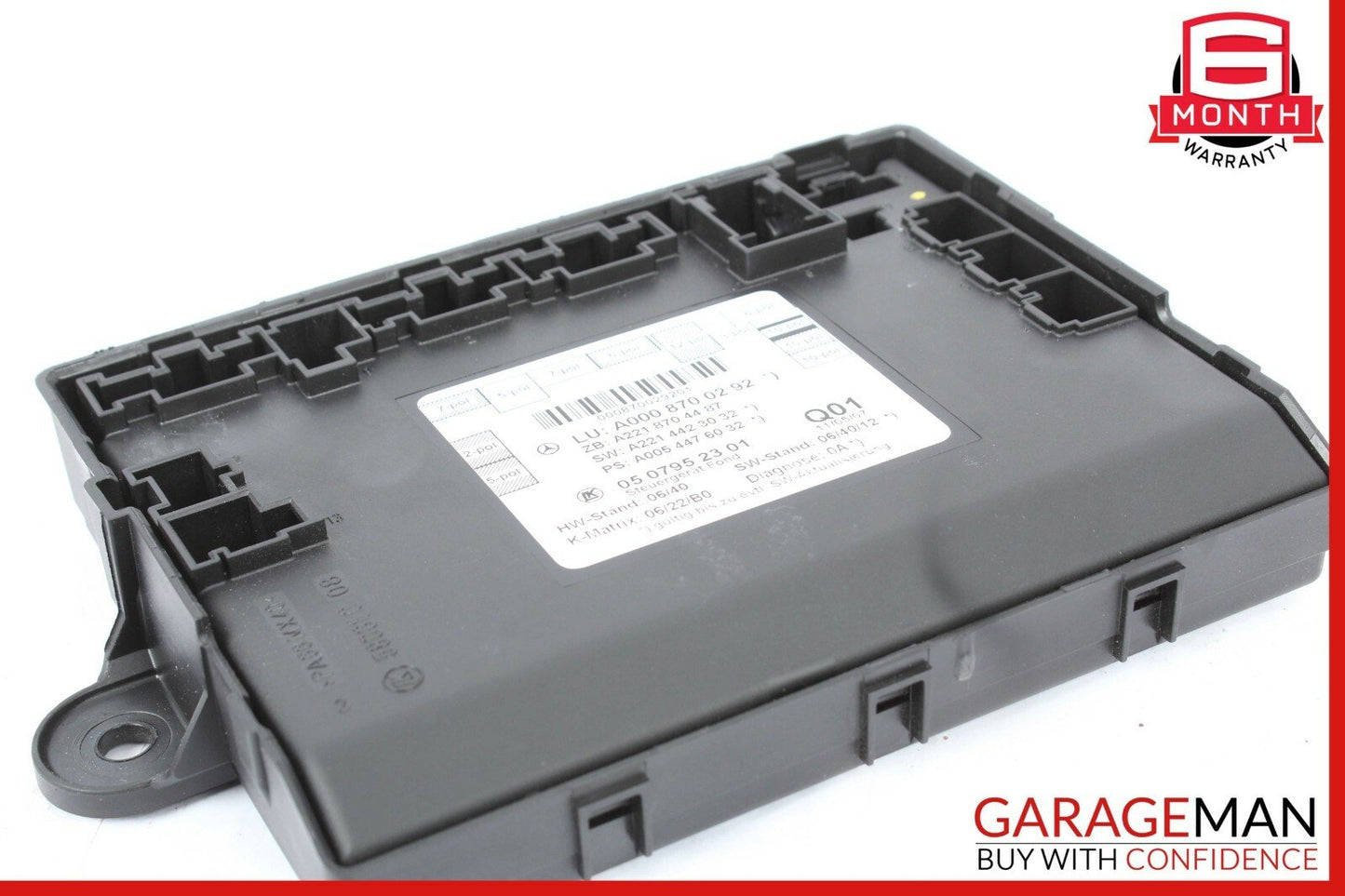 07-13 Mercedes W221 S600 S63 AMG Rear Left / Right Side Door Control Module Unit