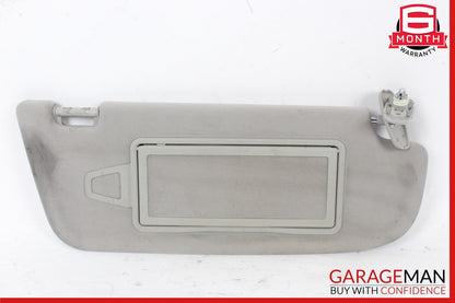 07-14 Mercedes W221 S400 Front Right Side Sun Visor Sunvisor Shade Suede OEM