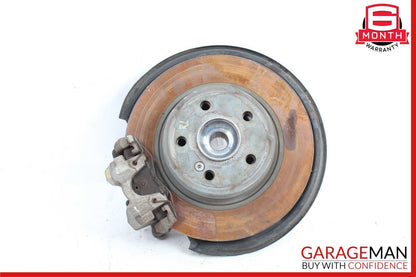 08-15 Mercedes W204 C250 Rear Left Spindle Knuckle Hub Bearing w/ Brake Rotor