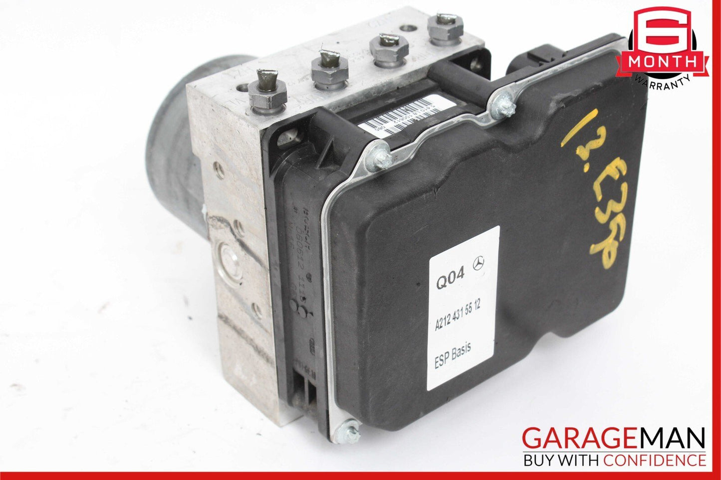 10-13 Mercedes W212 E350 E550 ABS Anti Lock Brake Pump Control Module Assembly