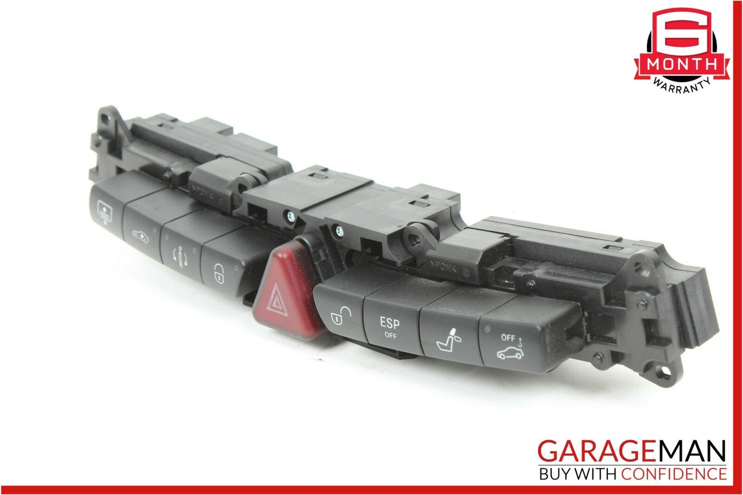 03-06 Mercedes W220 S430 S500 S55 Center Dashboard Control Switch 2208217758 OEM