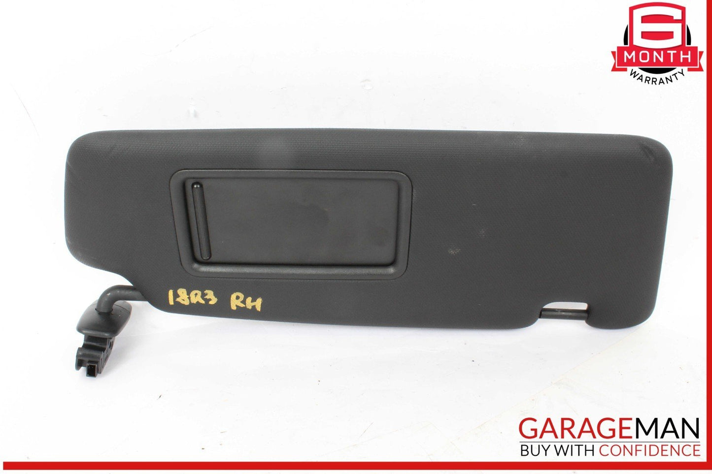 15-18 Audi Q3 Front Right Passenger Side Sun Visor Sunvisor Black 8K0857552 OEM