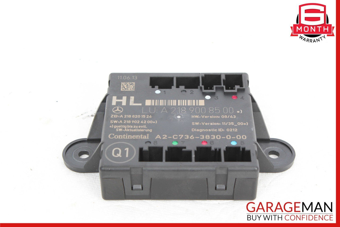 08-18 Mercedes W212 E350 CLS500 C250 Rear Left Door Controller Module Unit OEM