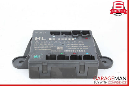08-18 Mercedes W204 C300 CLS500 GLK350 Rear Left Side Door Control Module Unit