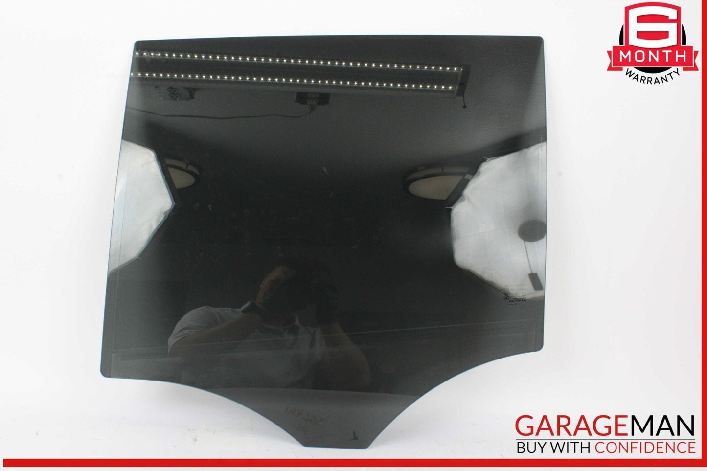 13-19 Mercedes X166 GL450 GLS550 Rear Left Driver Side Door Window Glass OEM