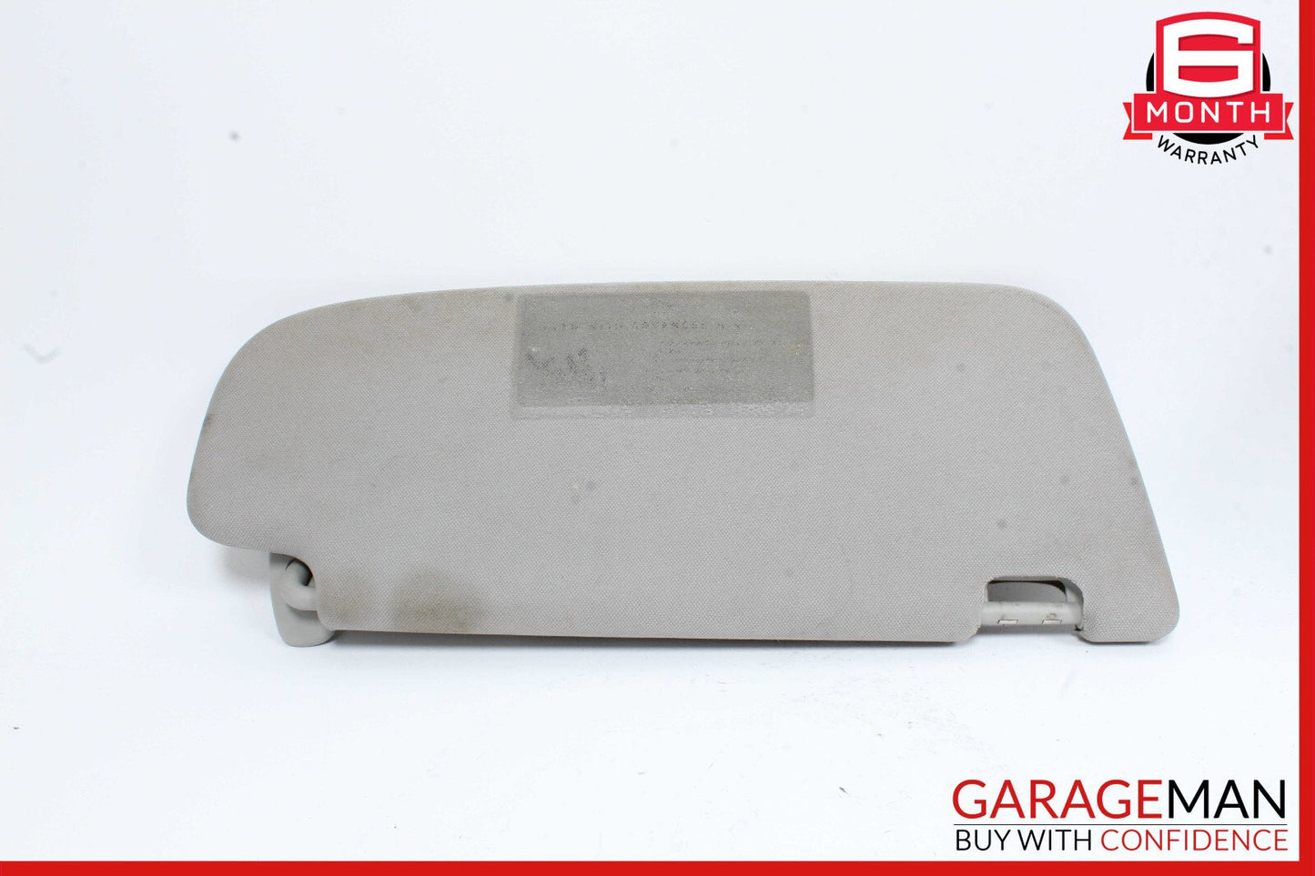 07-14 Mercedes CL550 S550 Front Left Sun Visor Sunvisor Shade Cover Suede Gray