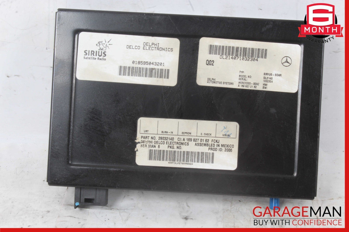 03-09 Mercedes W211 E350 CLS63 AMG CLK350 Sirius Satellite Radio Receiver OEM