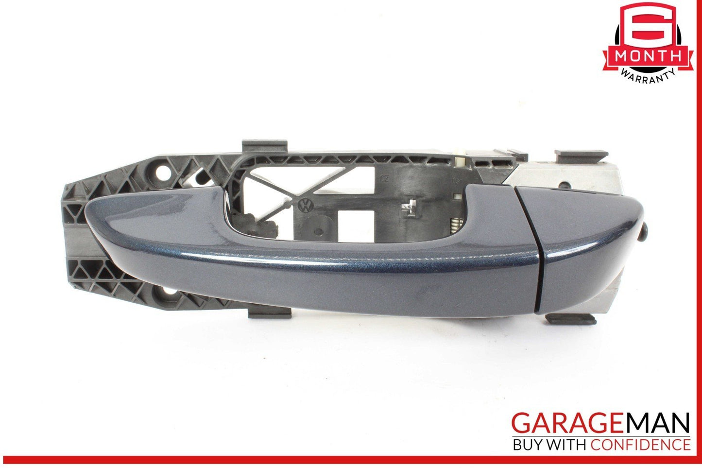 11-18 Porsche Cayenne 958 Front Left Driver Side Exterior Door Handle Blue OEM
