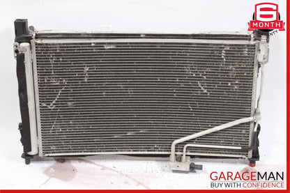 09-11 Mercedes R171 SLK300 Engine Cooling Radiator AC A/C Air Condenser Assembly