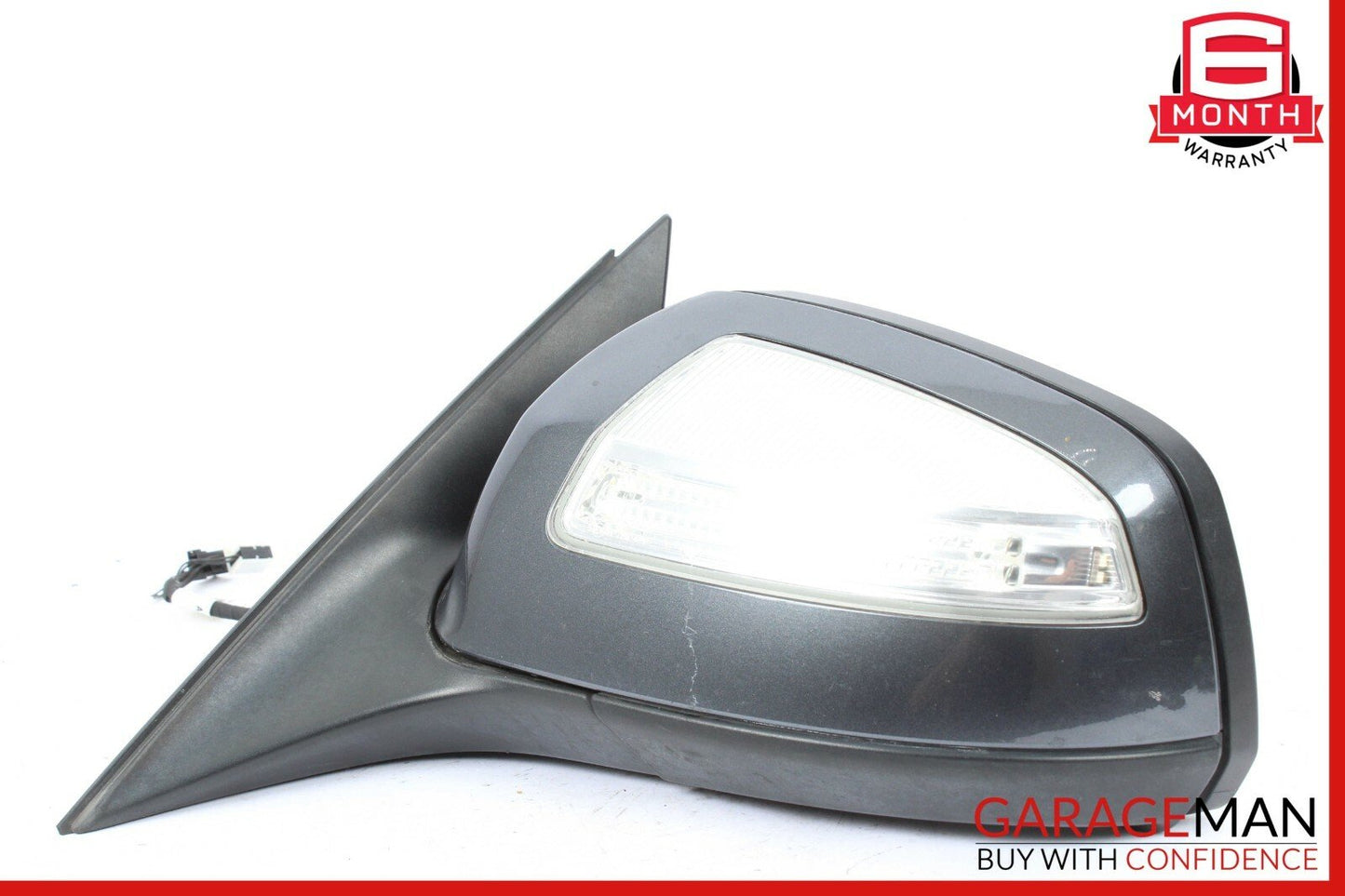 08-09 Mercedes W204 C300 C63 AMG Front Left Side Mirror Rear View Door Grey