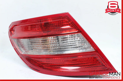 08-11 Mercedes W204 C250 C300 C350 Rear Left Side Taillight Tail Light Lamp