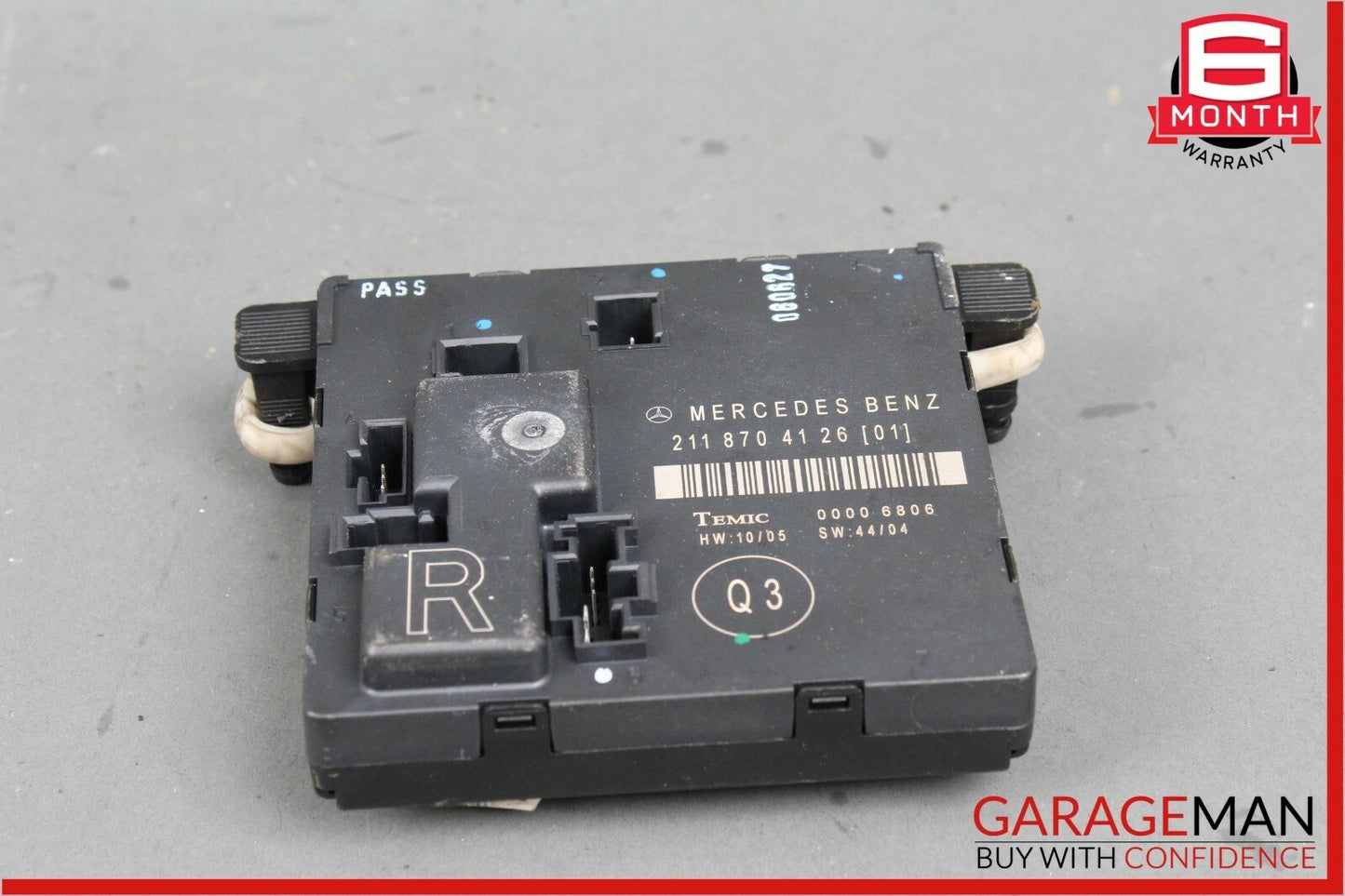 03-09 Mercedes W211 E550 E350 Rear Right Passenger Side Door Control Module Unit
