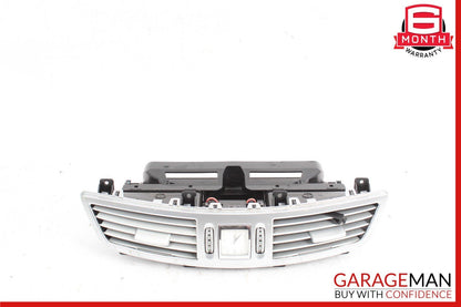 07-13 Mercedes W221 S550 S65 Dashboard Center Dash A/C Air Vent Trim Clock Assy