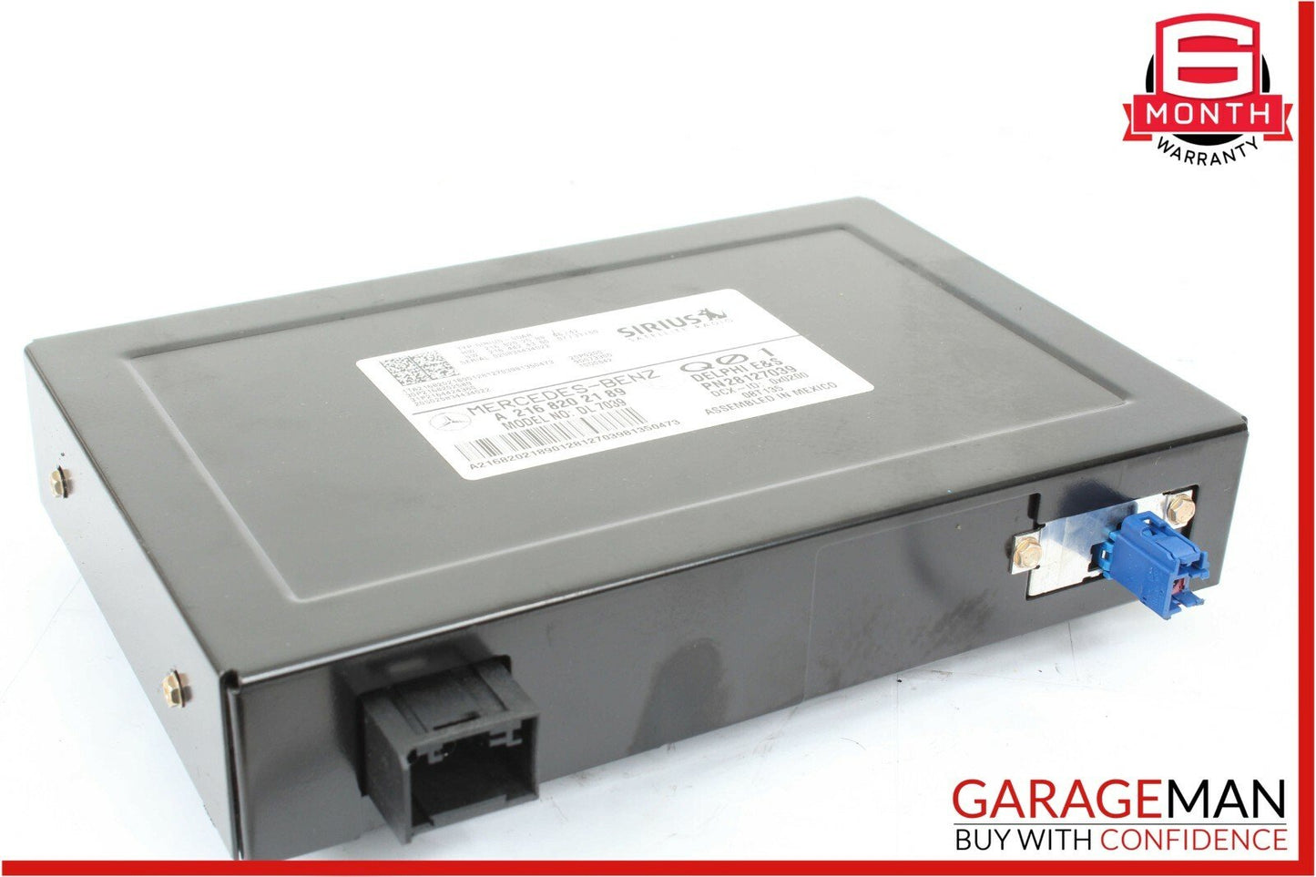 07-11 Mercedes S550 C300 C350 Sirius Satellite Radio Receiver Module Unit DL7039
