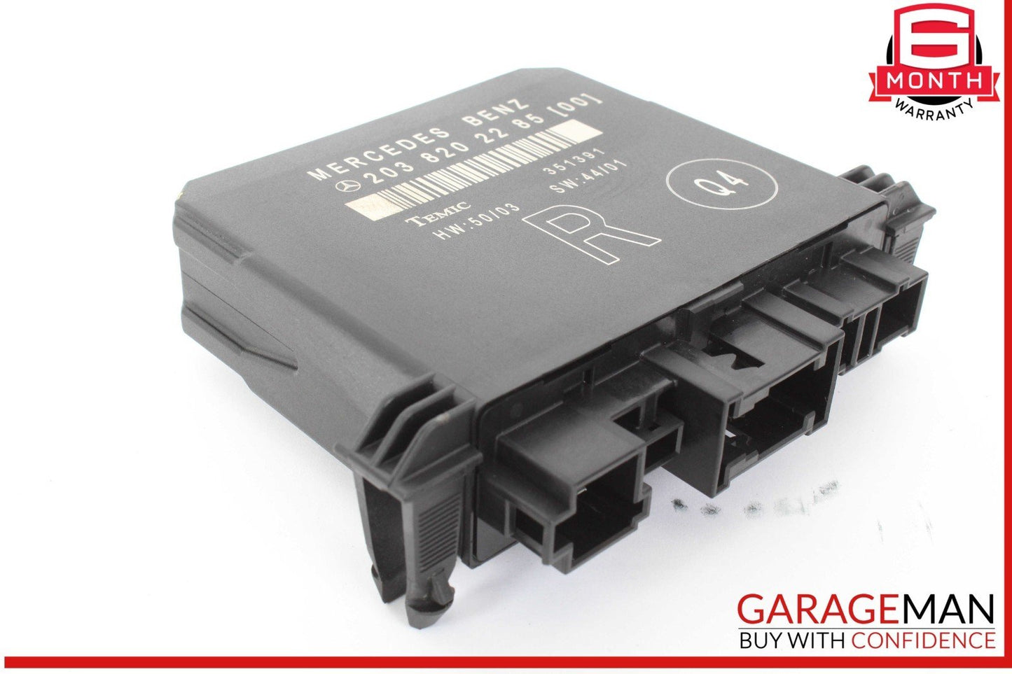 01-07 Mercedes W203 C230 C350 Rear Right Side Door Control Module 2038202285