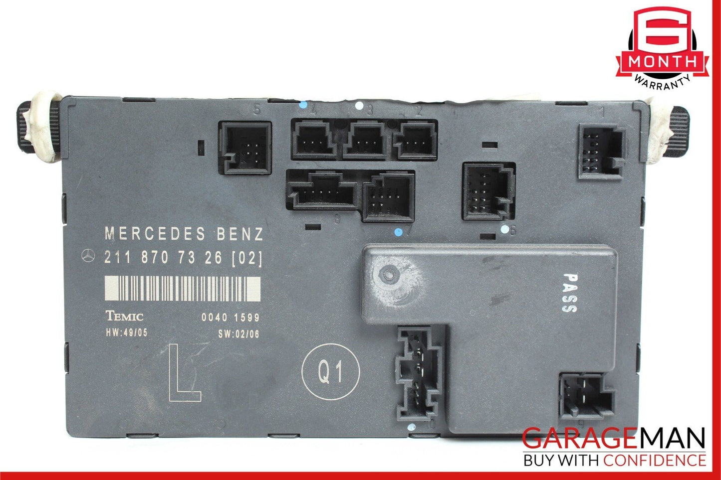 03-09 Mercedes W211 E350 E550 Front Left Driver Side Door Control Module OEM